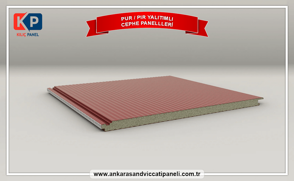 Pır Pur Yalıtımlı Sandviç Cephe Panelleri